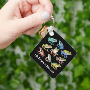Frog Autism Neurodiversity is Necessary SPED Key Ring