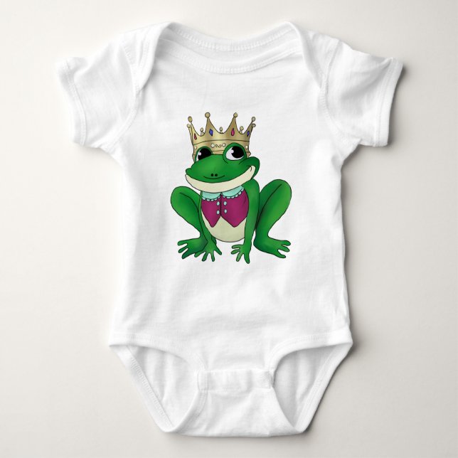 frog baby bodysuit (Front)