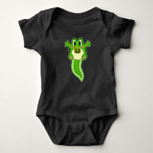 Frog Baby Pacifier Baby Bodysuit