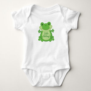Frog Baby Shower Green Bodysuit