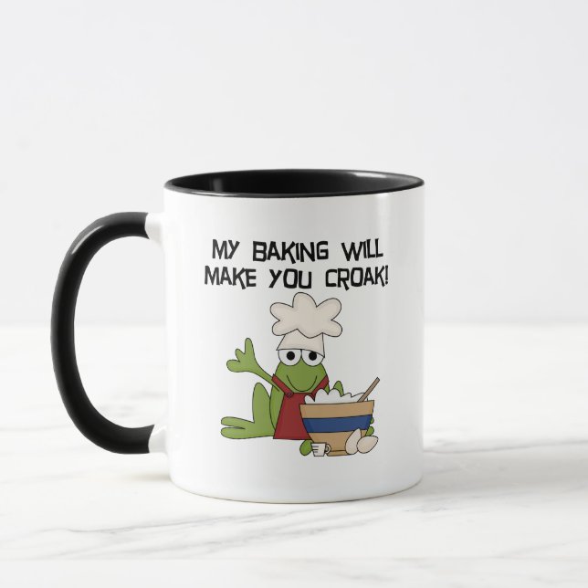 Frog Baker Tshirts and Gifts Mug (Left)