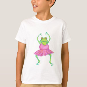 Frog Ballerina Kids' Shirt