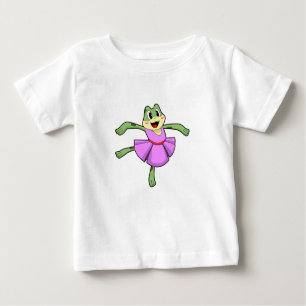 Frog Ballet Dance Baby T-Shirt