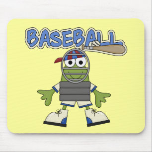 Frog Baseball - Catcher Tshirts and  Gifts Mouse Pad
