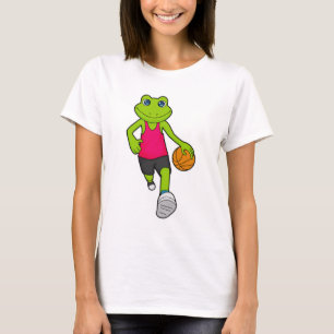 Frog Basketball player Basketball T-Shirt