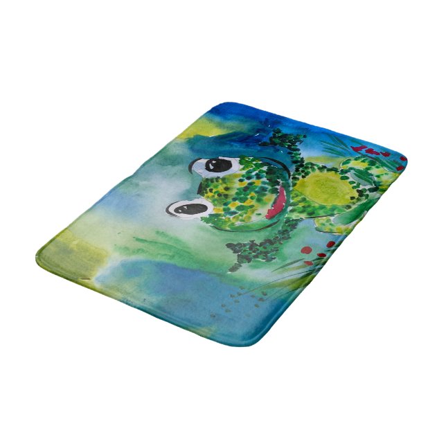 Frog Bath Mat (Angled)