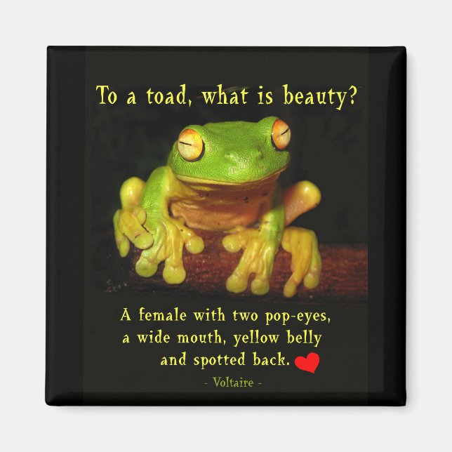 Frog Beauty Magnet (Front)