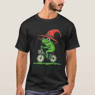 Frog Bicycle Wizard Hat Off to Cause Kerfuffle Men T-Shirt