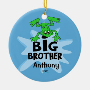 Frog Big Brother Christmas Ornament