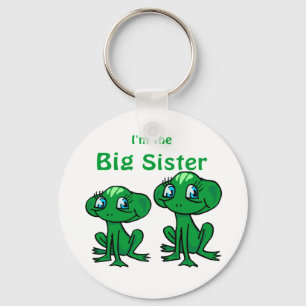 frog big sister key ring