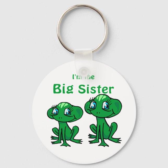 frog big sister key ring (Front)