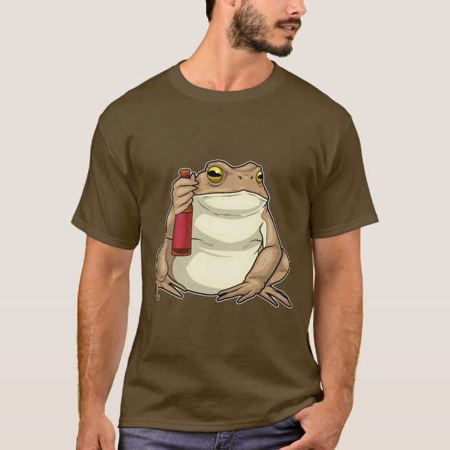 Frog Bottle Beer T-Shirt (Front)