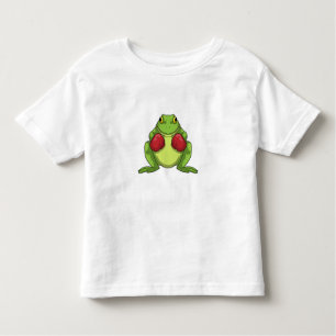 Frog Boxer Boxing gloves Toddler T-Shirt