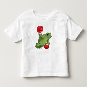 Frog Boxer Boxing gloves Toddler T-Shirt