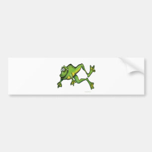 Frog Bumper Sticker