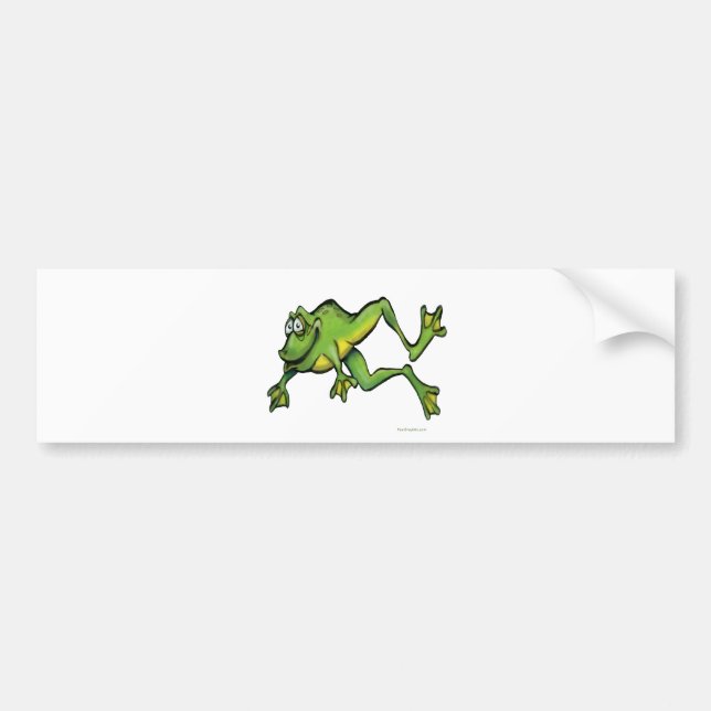 Frog Bumper Sticker (Front)
