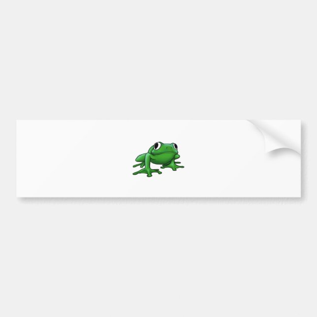 Frog Bumper Sticker (Front)
