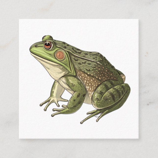 Frog Calling Card (Front)