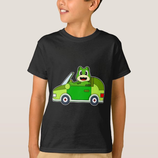 Frog Car T-Shirt (Front)