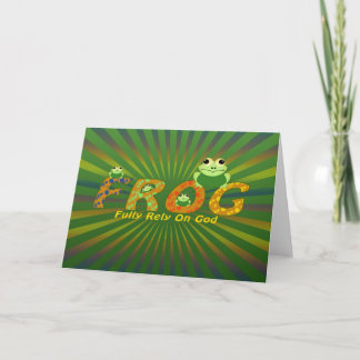 FROG CARD