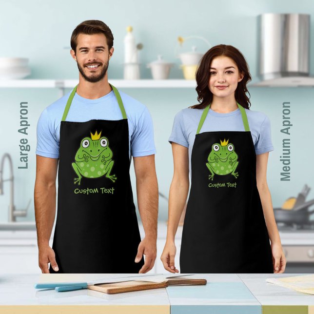 Frog Cartoon Apron (Creator Uploaded)