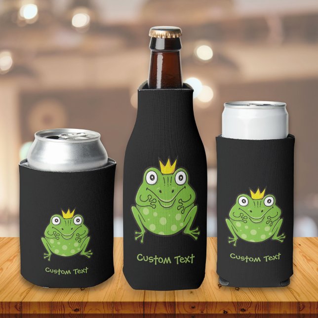 Frog Cartoon Bottle Cooler (Creator Uploaded)