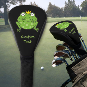 Frog Cartoon Golf Head Cover