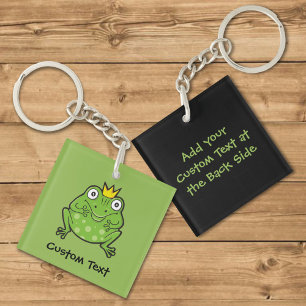 Frog Cartoon Key Ring