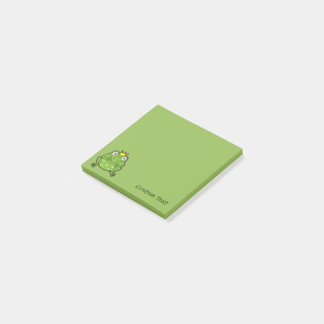 Frog Cartoon Post-it Notes (Angled)