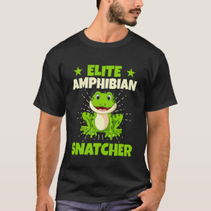 Frog Catcher Elite Amphibian Snatcher Frog T-Shirt