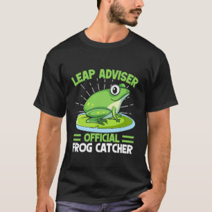Frog Catcher Leap Adviser Frog T-Shirt