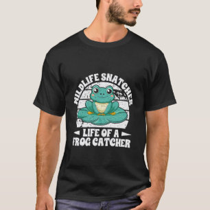Frog Catcher Mildlife Snatcher Frog T-Shirt