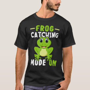 Frog Catching Mode On Frog Hunter Toad T-Shirt