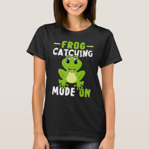 Frog Catching Mode On Frog Hunter Toad T-Shirt