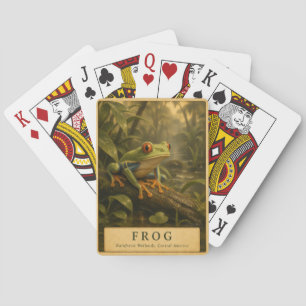 Frog Central America VINTAGE Playing Cards