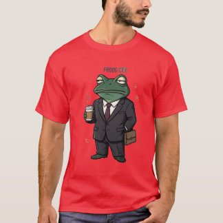 Frog CEO Funny Business T-Shirt