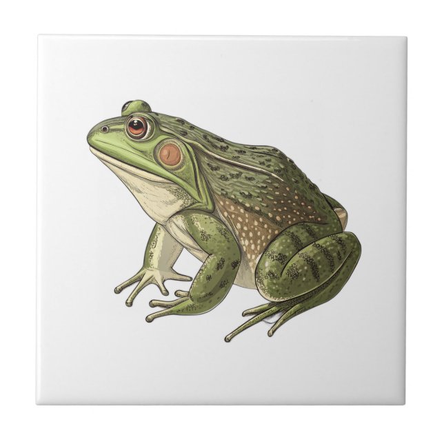 Frog Ceramic Tile (Front)