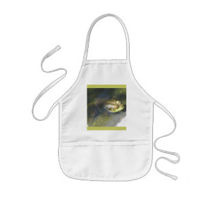 Frog Child's Apron