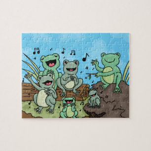 Frog Chorus Jigsaw Puzzle