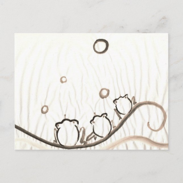 Frog Chorus Postcard (Front)