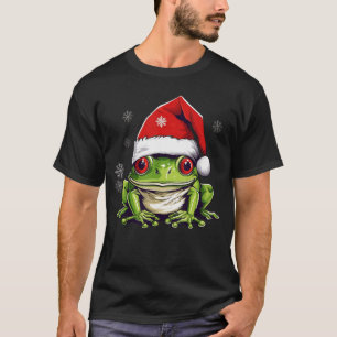 Frog Christmas Animal Lovers Men Women Gift Xmas f T-Shirt
