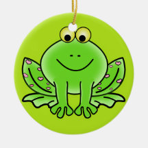 Frog Christmas Ornament