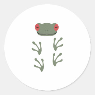 Frog Classic Round Sticker