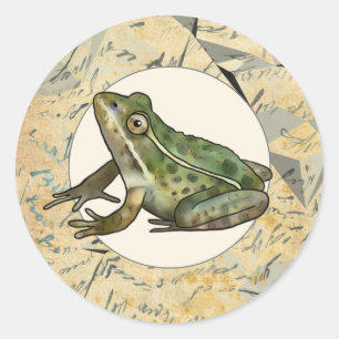 frog  classic round sticker