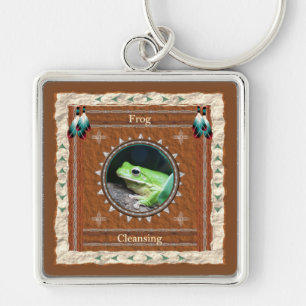 Frog Cleansing Energy Key Ring