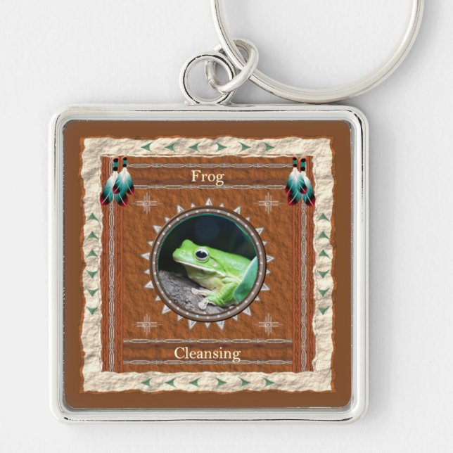 Frog Cleansing Energy Key Ring (Front)