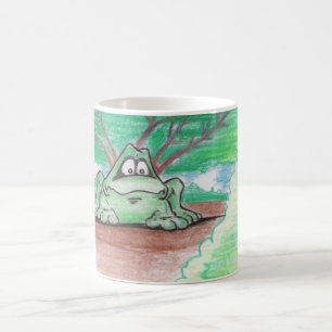 frog coffee mug