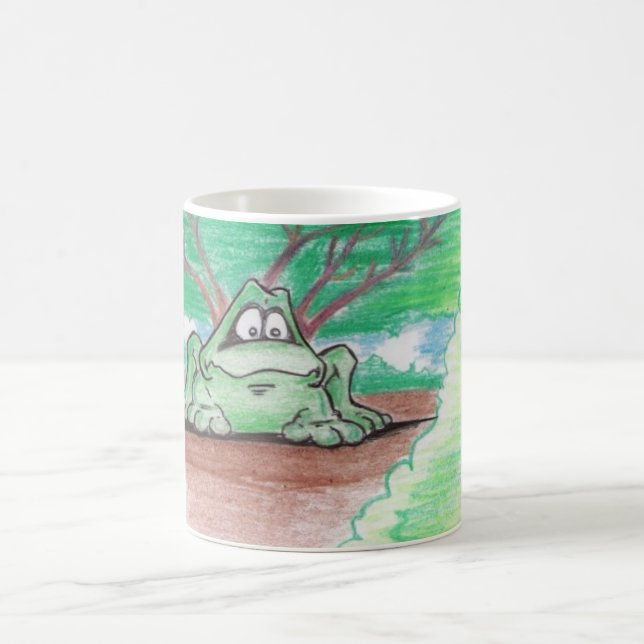 frog coffee mug (Center)