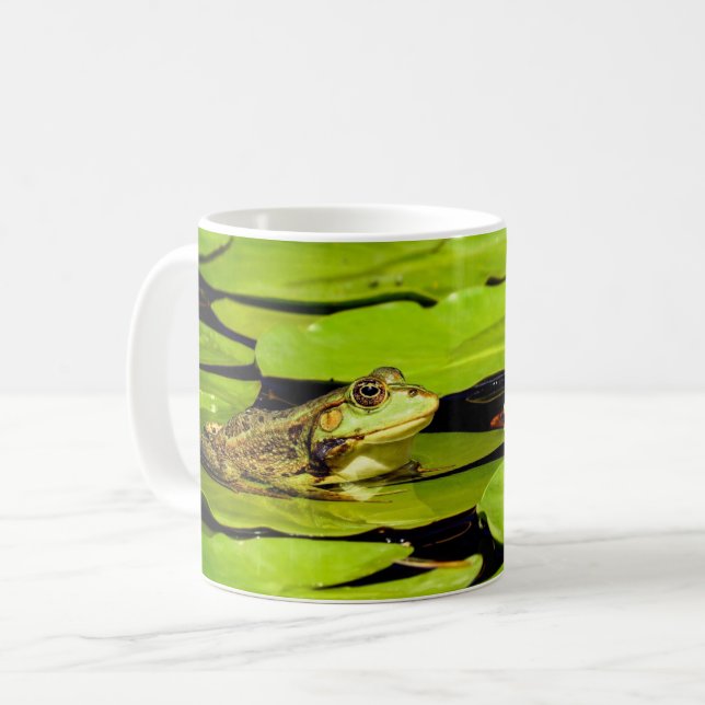 Frog Coffee Mug (Front Left)