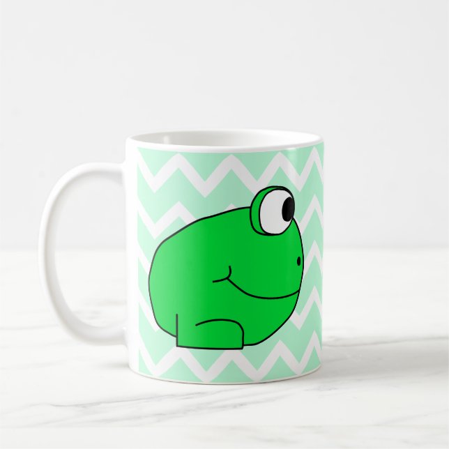 Frog. Coffee Mug (Left)